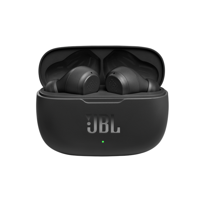 JBL Wave 200TWS - Black - True Wireless Earbuds - Detailshot 7 image number null